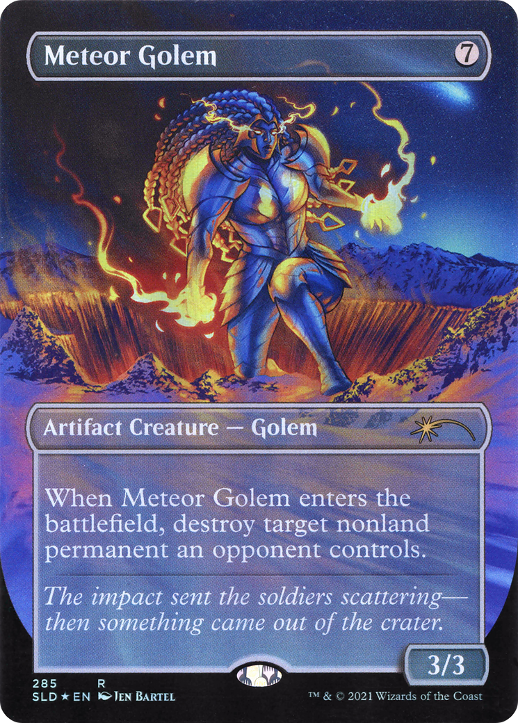 Image of Meteor Golem (SLD-285) - Secret Lair Drop (Borderless)
