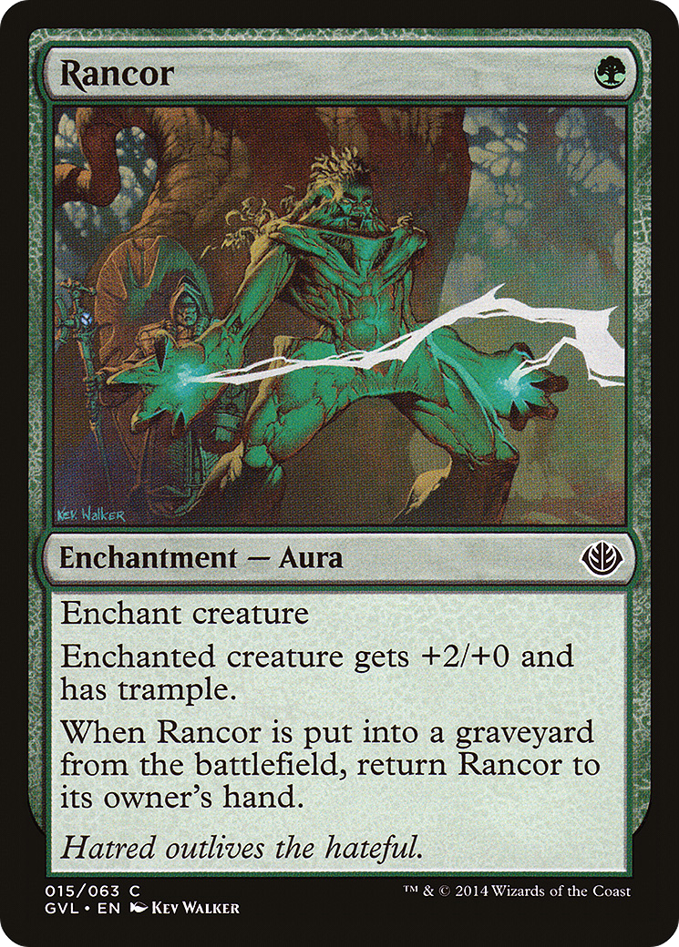 Image of Rancor (DD3-) - Duel Decks Anthology: Garruk vs. Liliana