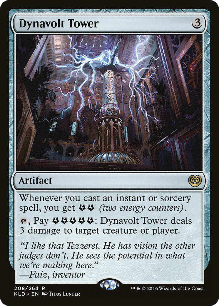 Image of Dynavolt Tower (KLD-208) - Kaladesh