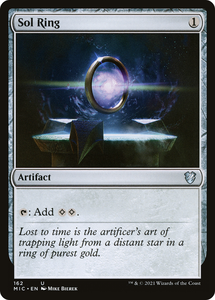 Image of Sol Ring (MIC-162) - Midnight Hunt Commander