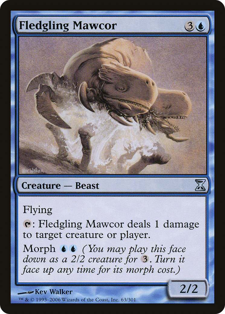 Image of Fledgling Mawcor (TSP-063) - Time Spiral Foil