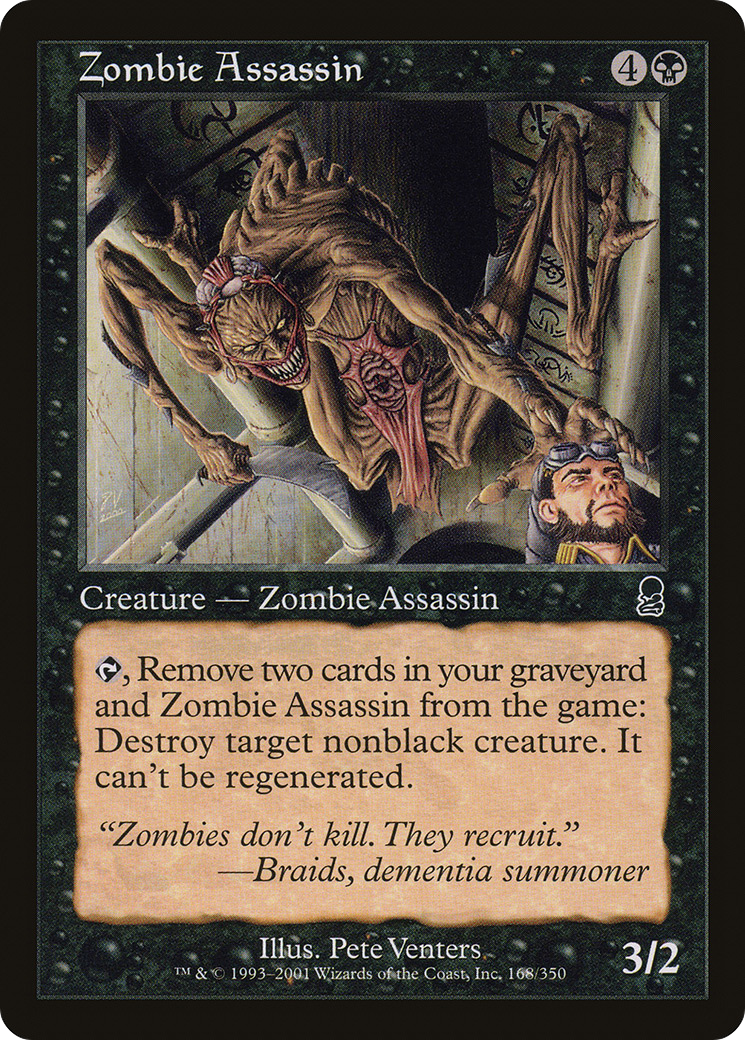 Image of Zombie Assassin (ODY-168) - Odyssey Foil