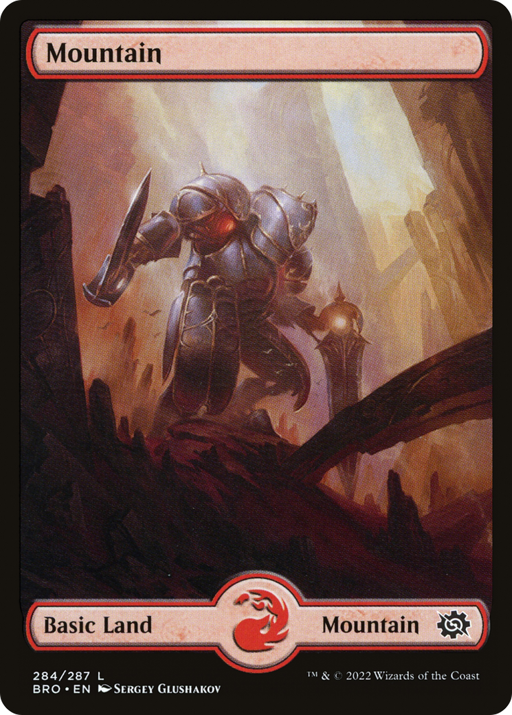 Image of Mountain (284) - Full Art (BRO-284) - The Brothers' War