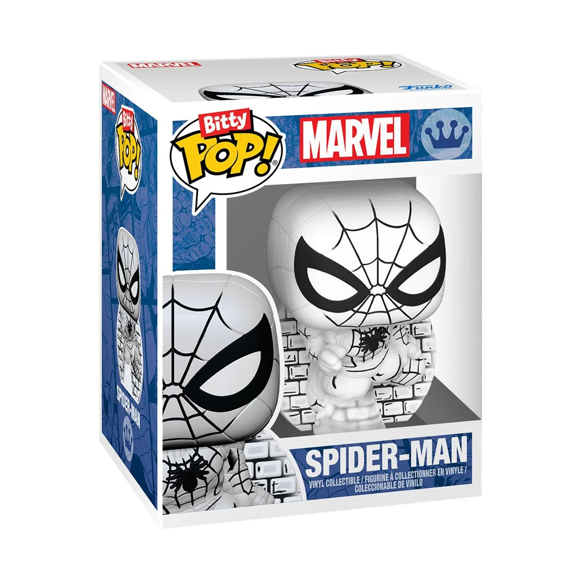 Image of Spider-Man Venom Funko Bitty Pop! Mini-Figure 4-Pack Spider-Man CHASE