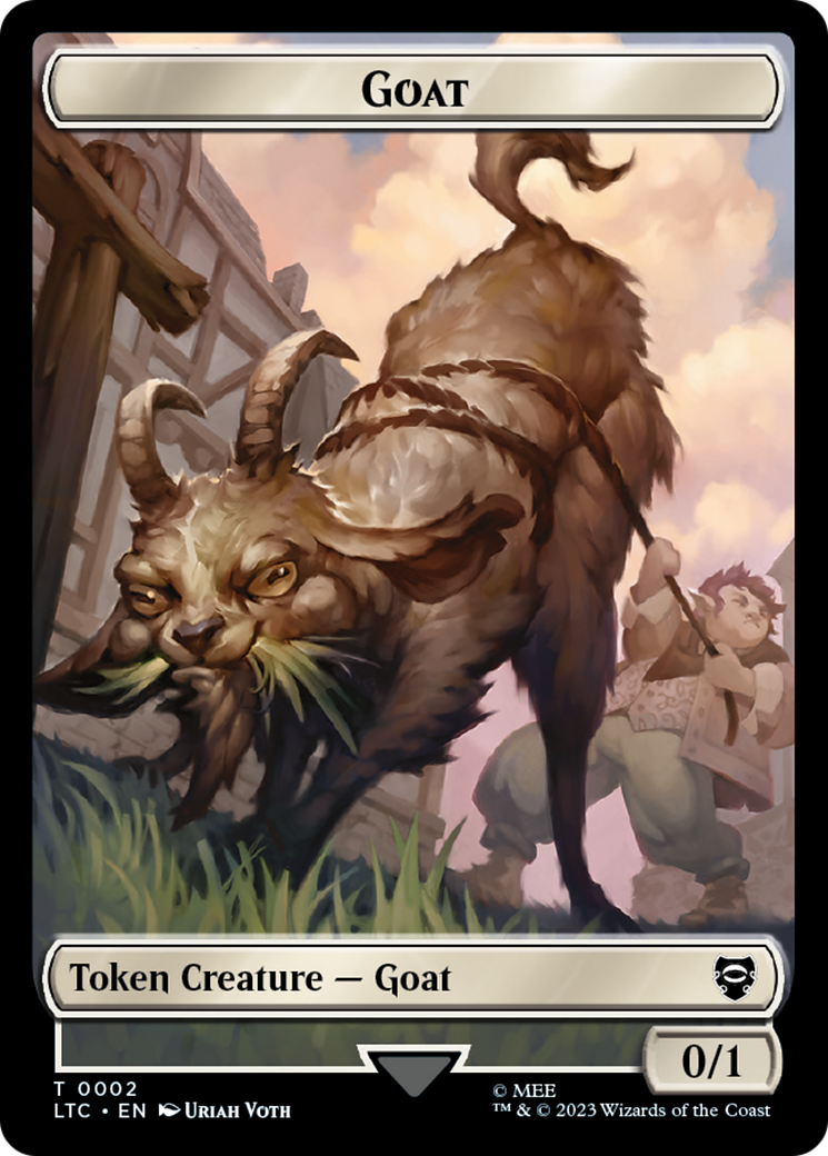 Image of Goat (TLTC-002) - Tales of Middle-earth Commander Tokens