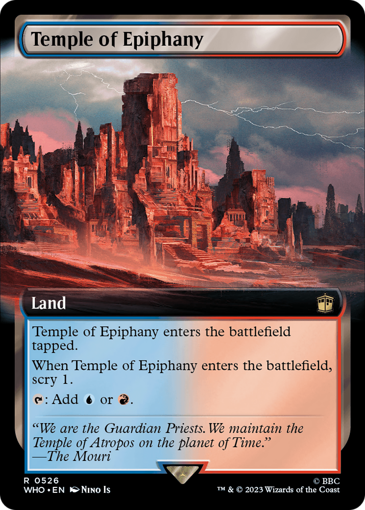 Image of Temple of Epiphany (Extended Art) (WHO-526) - Doctor Who: (Extended Art)
