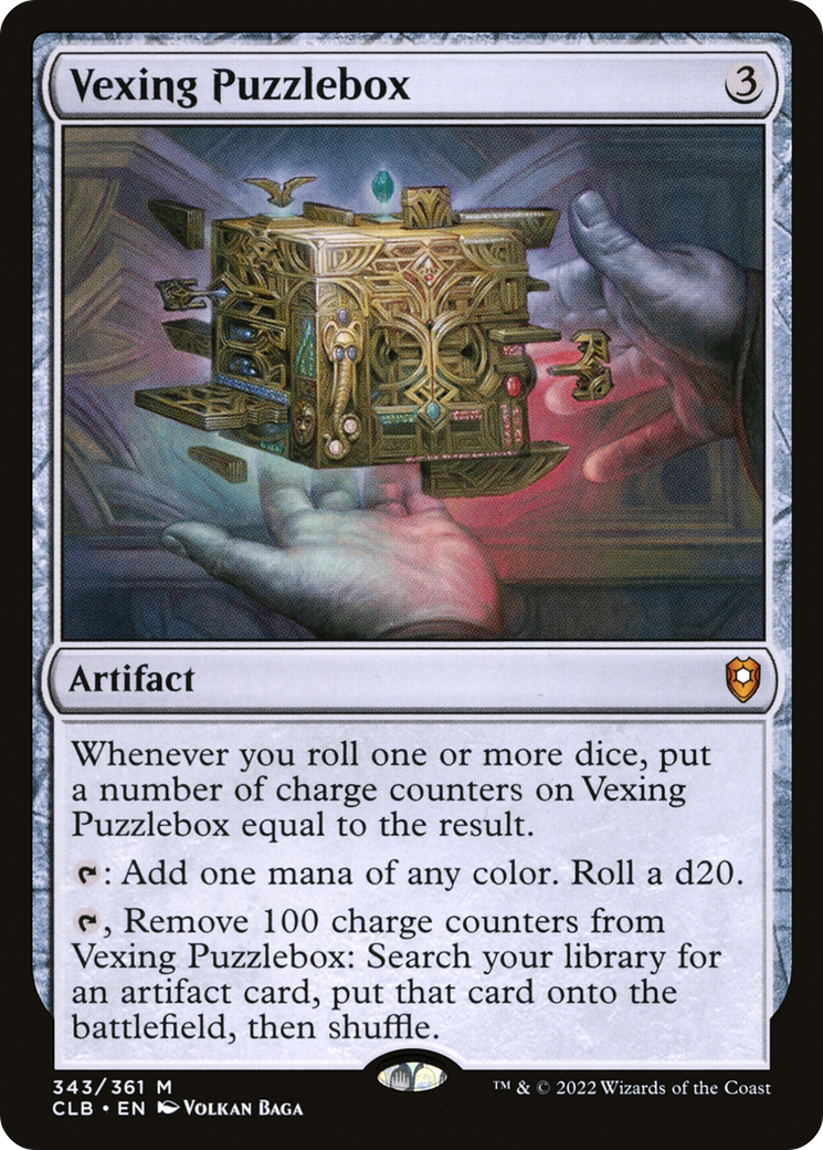 Image of Vexing Puzzlebox (CLB-343) - Commander Legends: Battle for Baldur's Gate Foil
