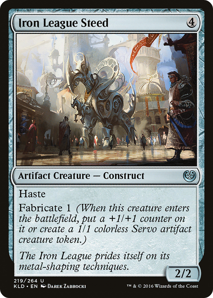 Image of Iron League Steed (KLD-219) - Kaladesh