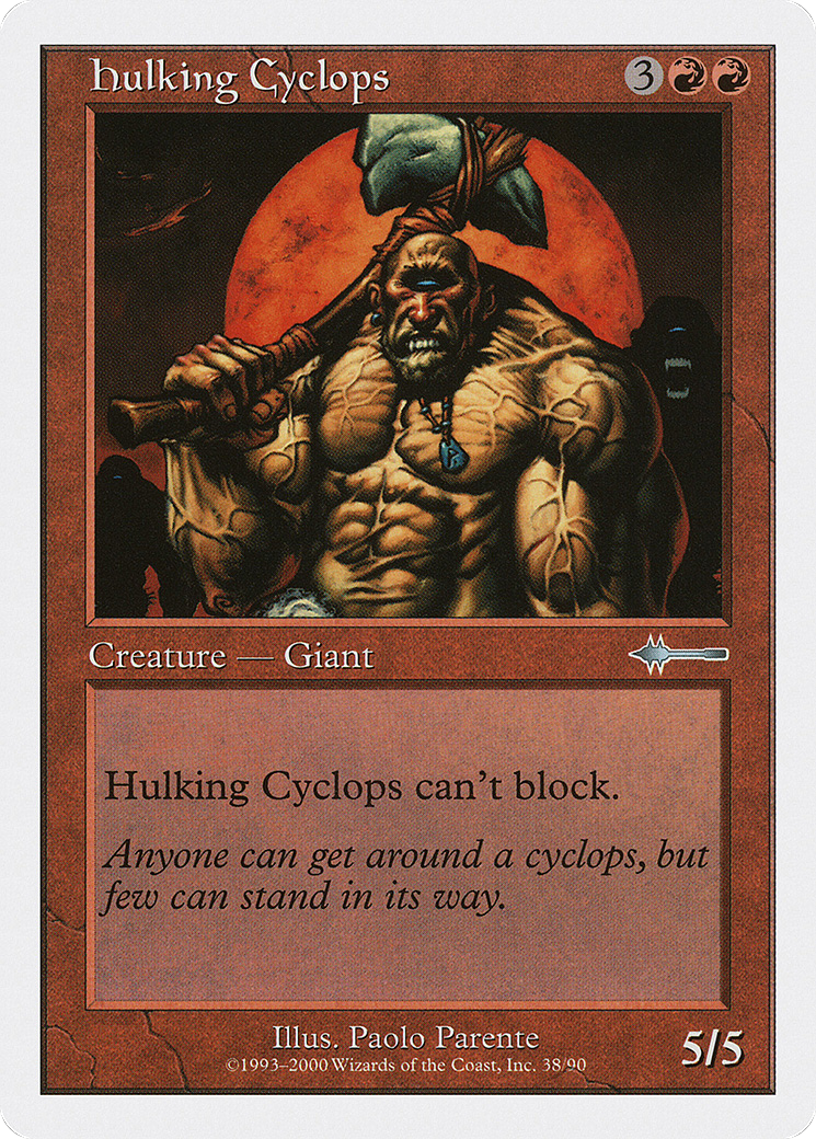 Image of Hulking Cyclops (BTD-038) - Beatdown Box Set