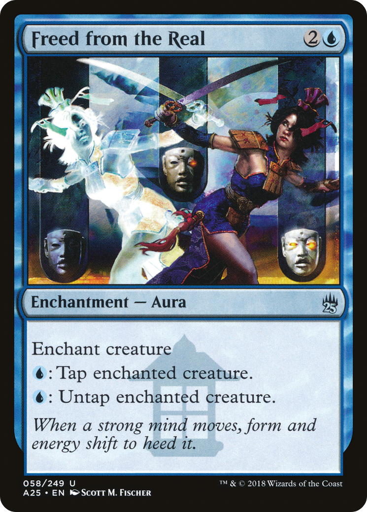 Image of Freed from the Real (A25-058) - Masters 25 Foil