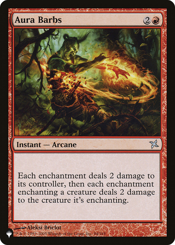 Image of Aura Barbs (LIST-BOK-94) - The List
