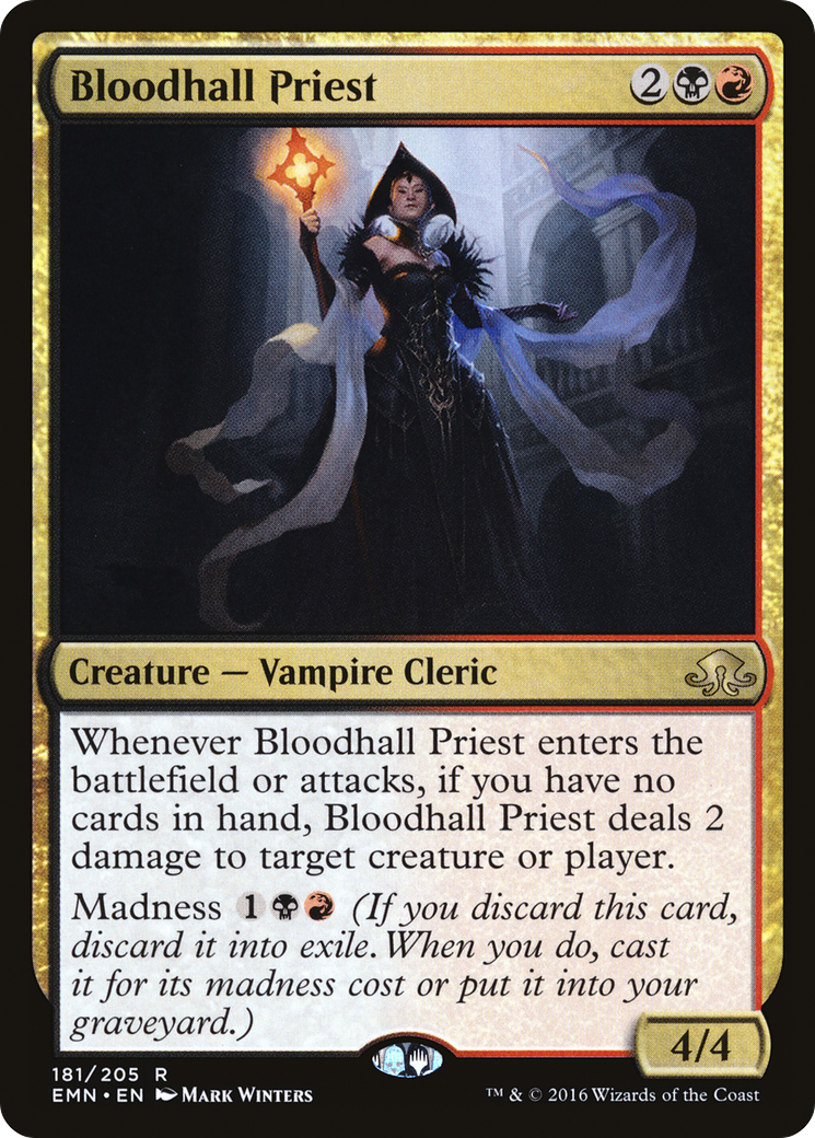 Image of Bloodhall Priest (EMN-181) - Eldritch Moon
