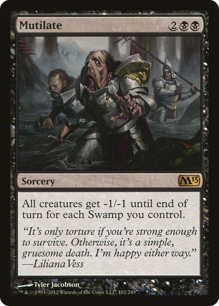 Image of Mutilate (M13-102) - Magic 2013 Foil
