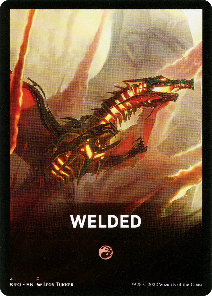 Image of Welded (FBRO-004) - The Brothers' War Jumpstart Front Cards Foil