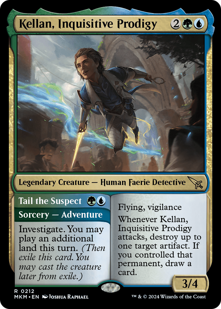 Image of Kellan, Inquisitive Prodigy (MKM-212) - Murders at Karlov Manor