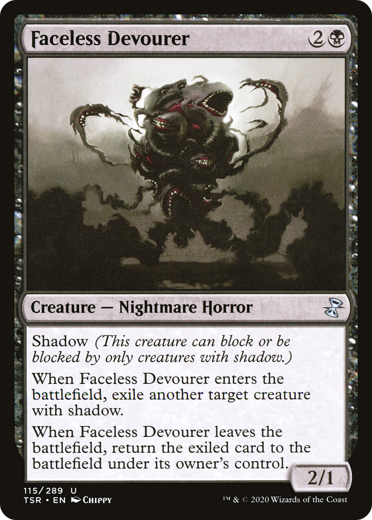 Image of Faceless Devourer (TSR-115) - Time Spiral Remastered