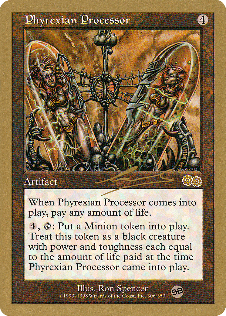 Image of Phyrexian Processor - 2000 Nicolas Labarre (USG) (SB) (WCD-) - World Championship Decks 2000
