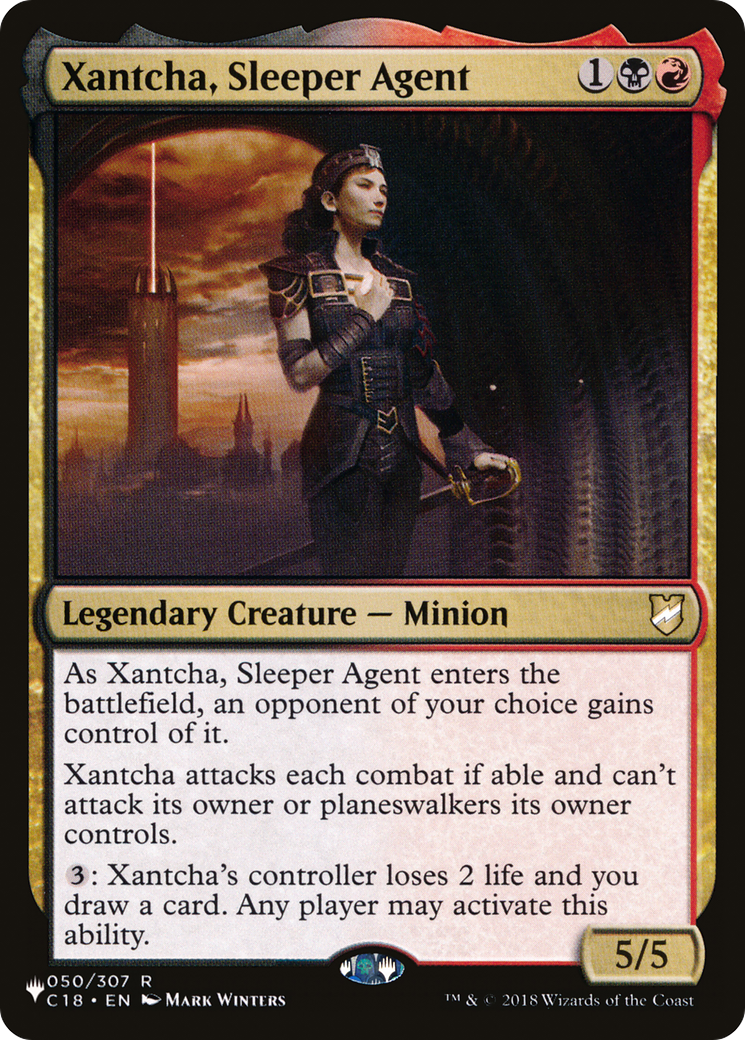 Image of Xantcha, Sleeper Agent (LIST-C18-50) - The List