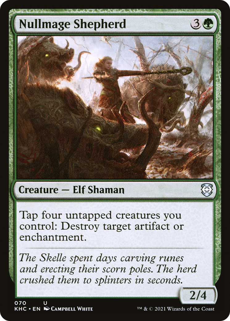 Image of Nullmage Shepherd (KHC-070) - Kaldheim Commander