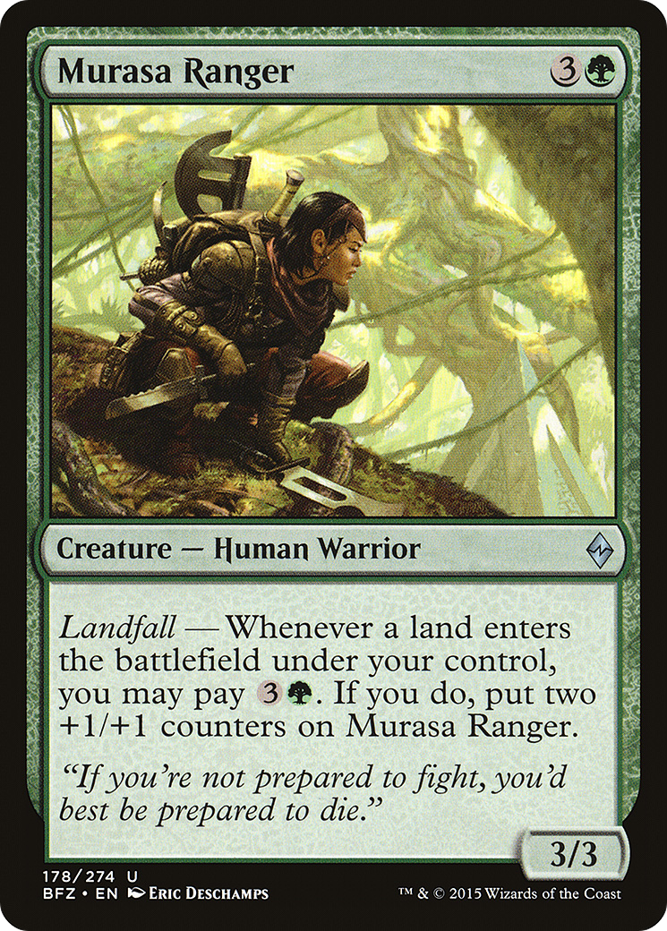 Image of Murasa Ranger (BFZ-178) - Battle for Zendikar Foil