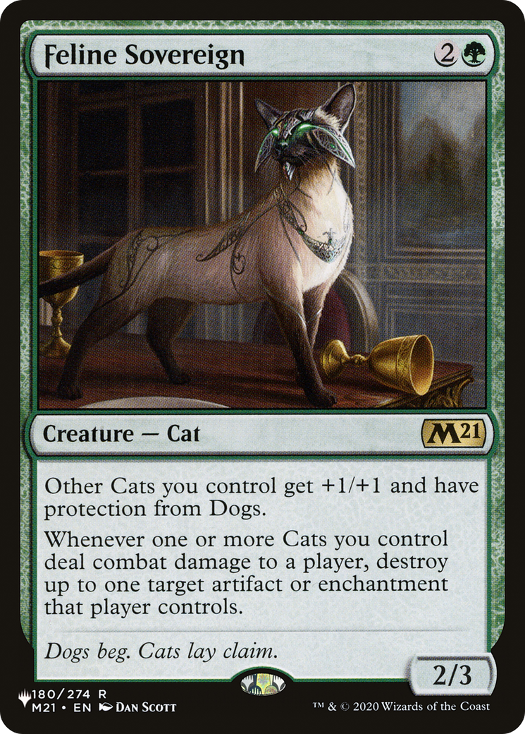 Image of Feline Sovereign (LIST-M21-180) - The List