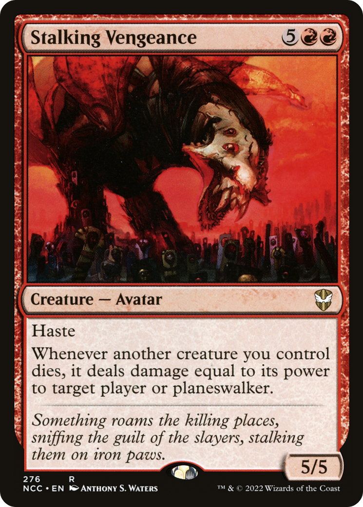 Image of Stalking Vengeance (NCC-276) - New Capenna Commander