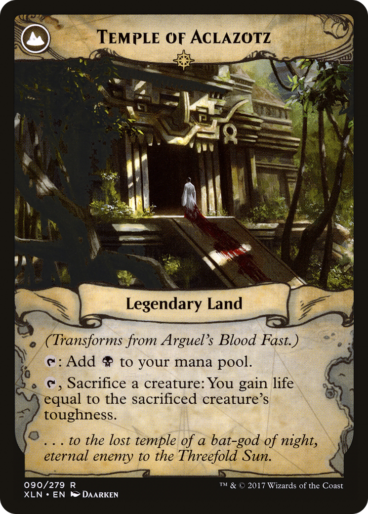Image of Arguel's Blood Fast (XLN-090) - Ixalan: (compasslanddfc) Foil