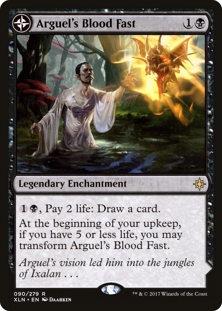 Image of Arguel's Blood Fast (XLN-090) - Ixalan: (compasslanddfc) Foil