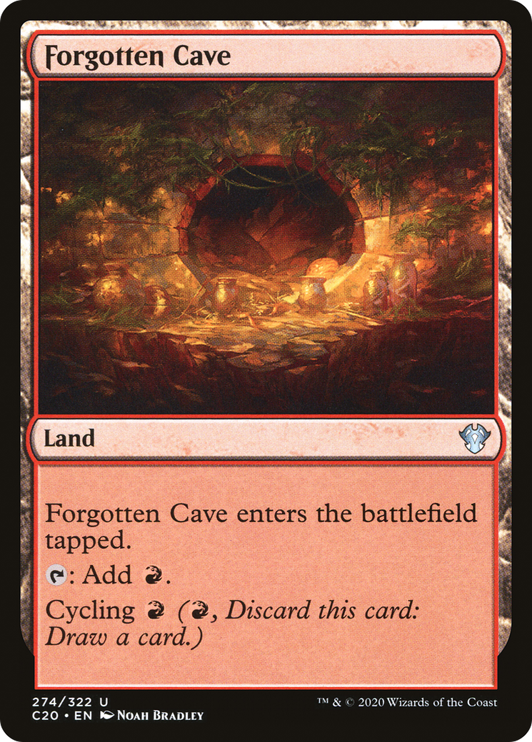Image of Forgotten Cave (C20-274) - Commander 2020