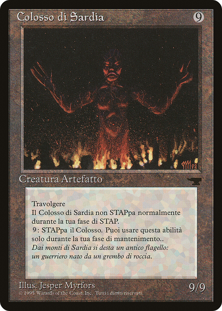 Image of Colossus of Sardia (Italian) - 