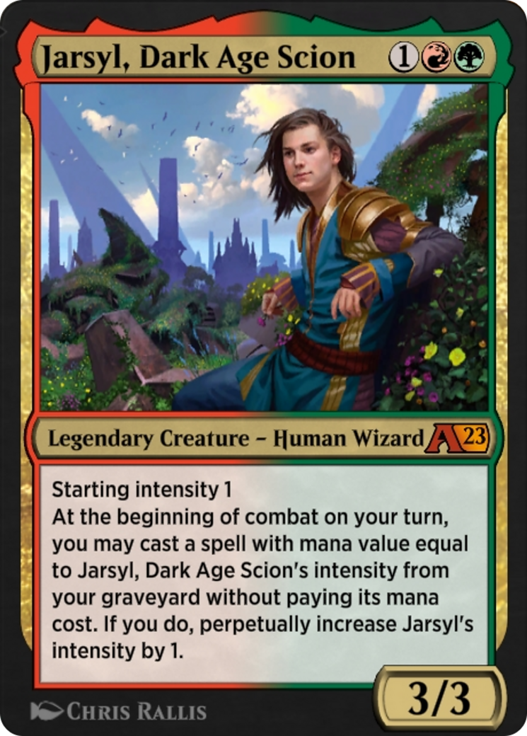 Image of Jarsyl, Dark Age Scion (YBRO-020) - Alchemy: The Brothers' War