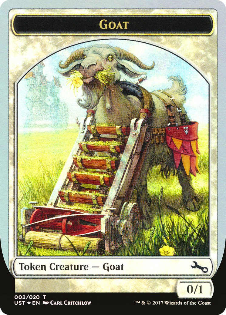 Image of Goat Token (UST-002) - Unstable Tokens Foil