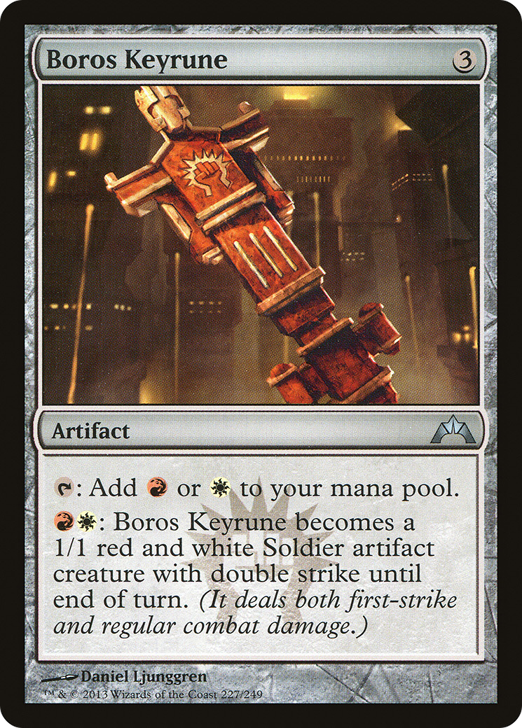 Image of Boros Keyrune (GTC-227) - Gatecrash Foil
