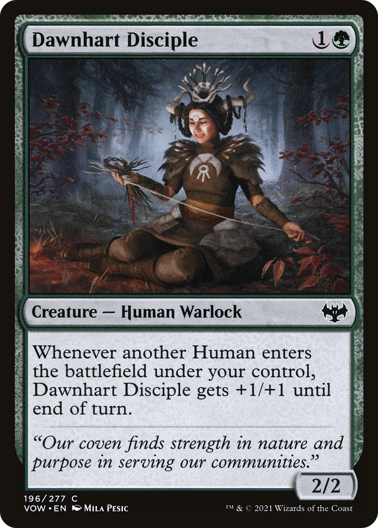 Image of Dawnhart Disciple (VOW-196) - Innistrad: Crimson Vow