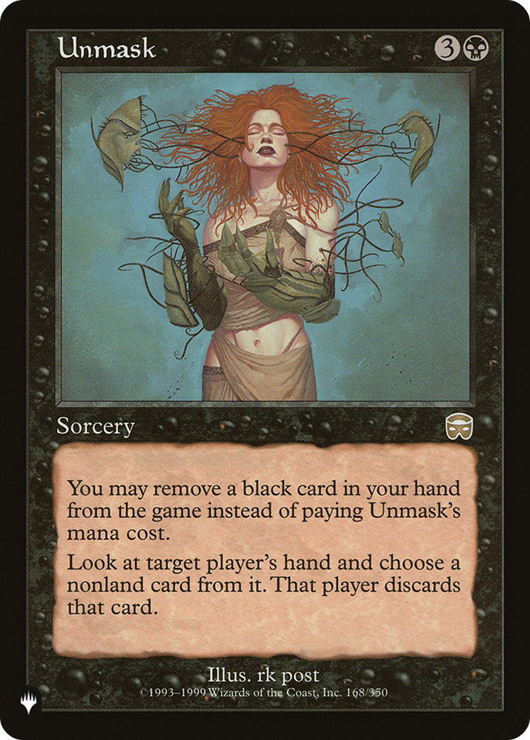 Image of Unmask (LIST-MMQ-168) - The List