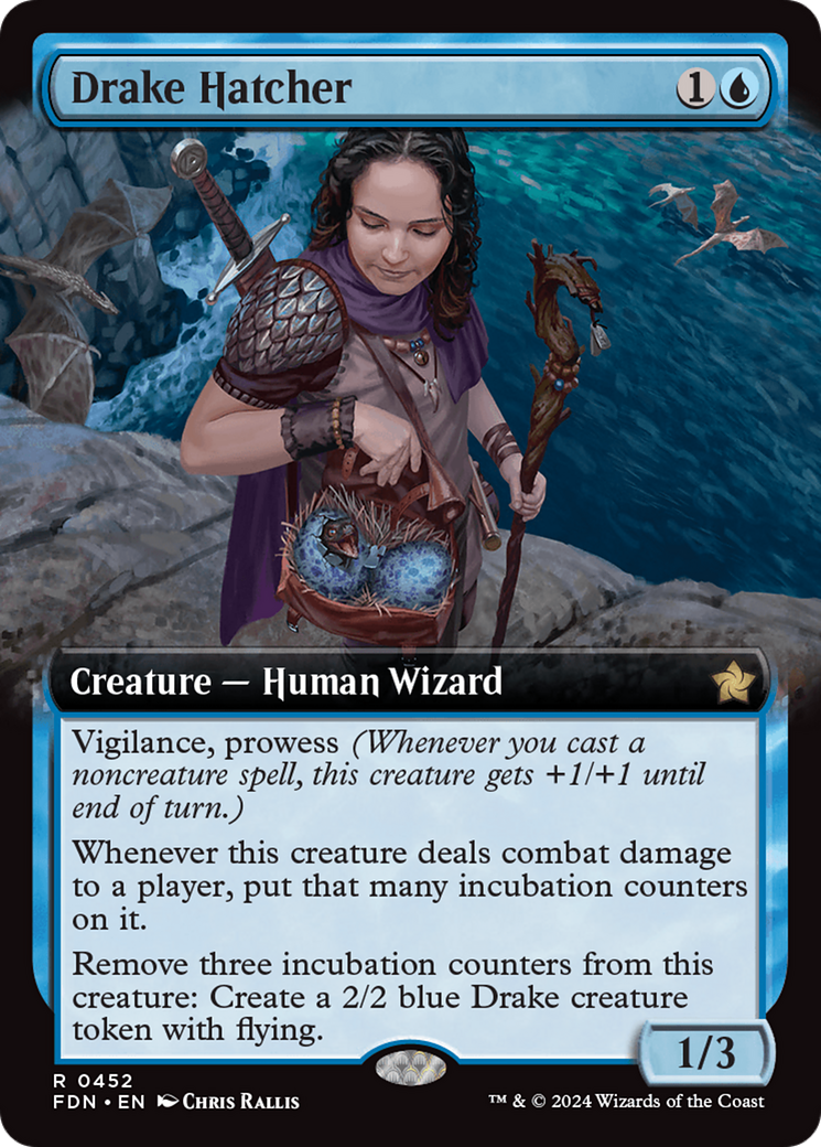 Image of Drake Hatcher (Extended Art) (FDN-452) - Foundations: (Extended Art)