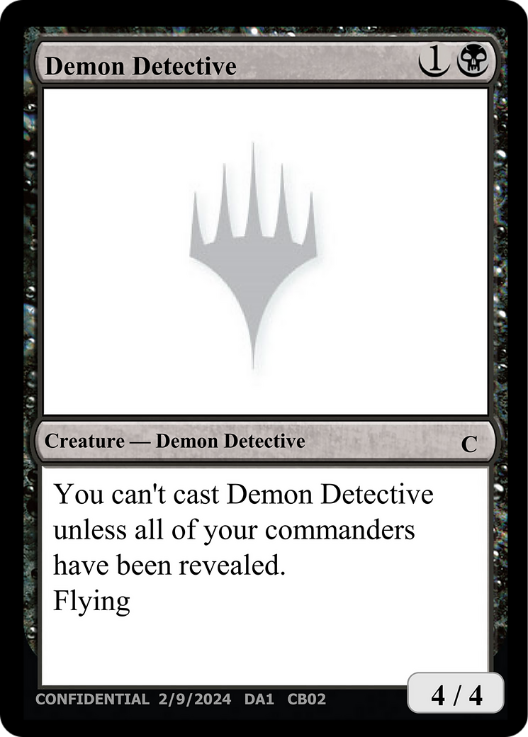 Image of Demon Detective (UNK-CB02A) - Unknown Event