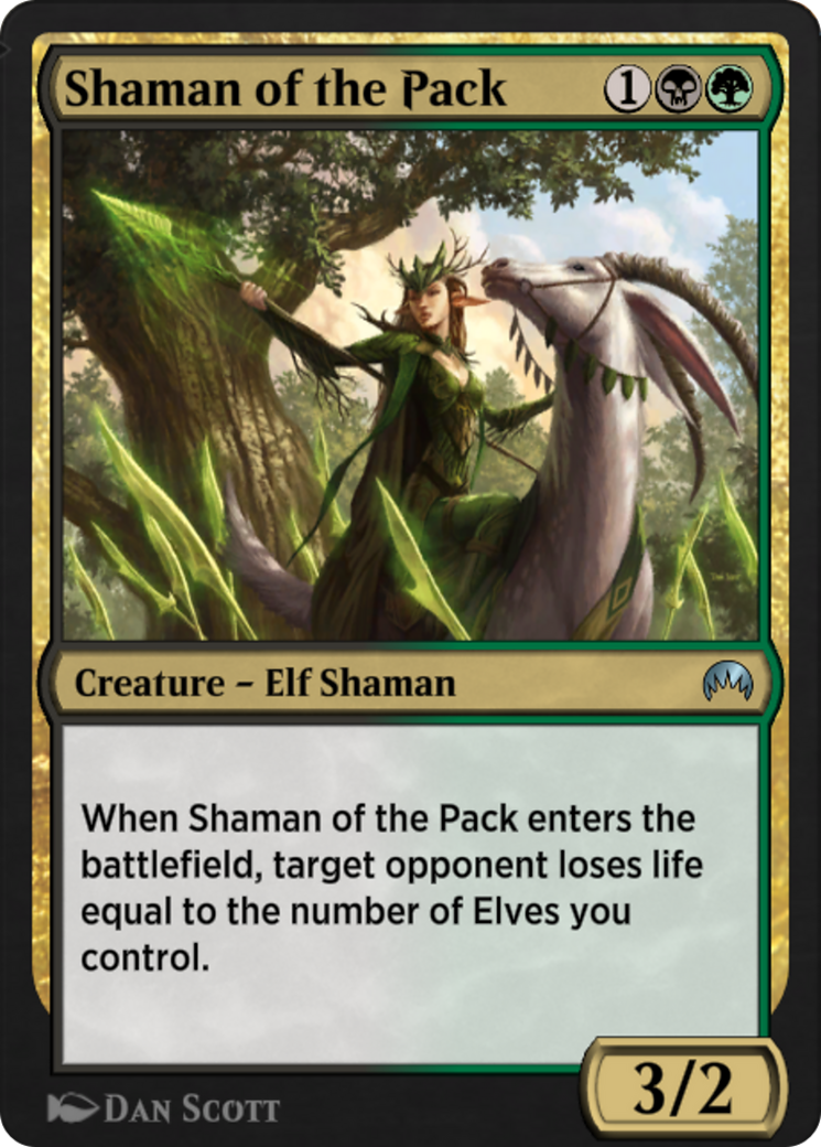 Image of Shaman of the Pack (EA2-020) - Explorer Anthology 2