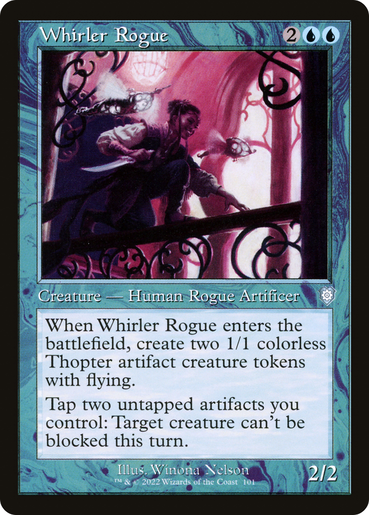 Image of Whirler Rogue (Retro Frame) (BRC-101) - The Brothers' War Commander