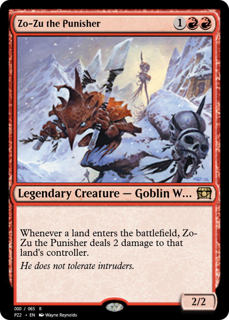 Image of Zo-Zu the Punisher (PZ2-65843) - Treasure Chest Foil