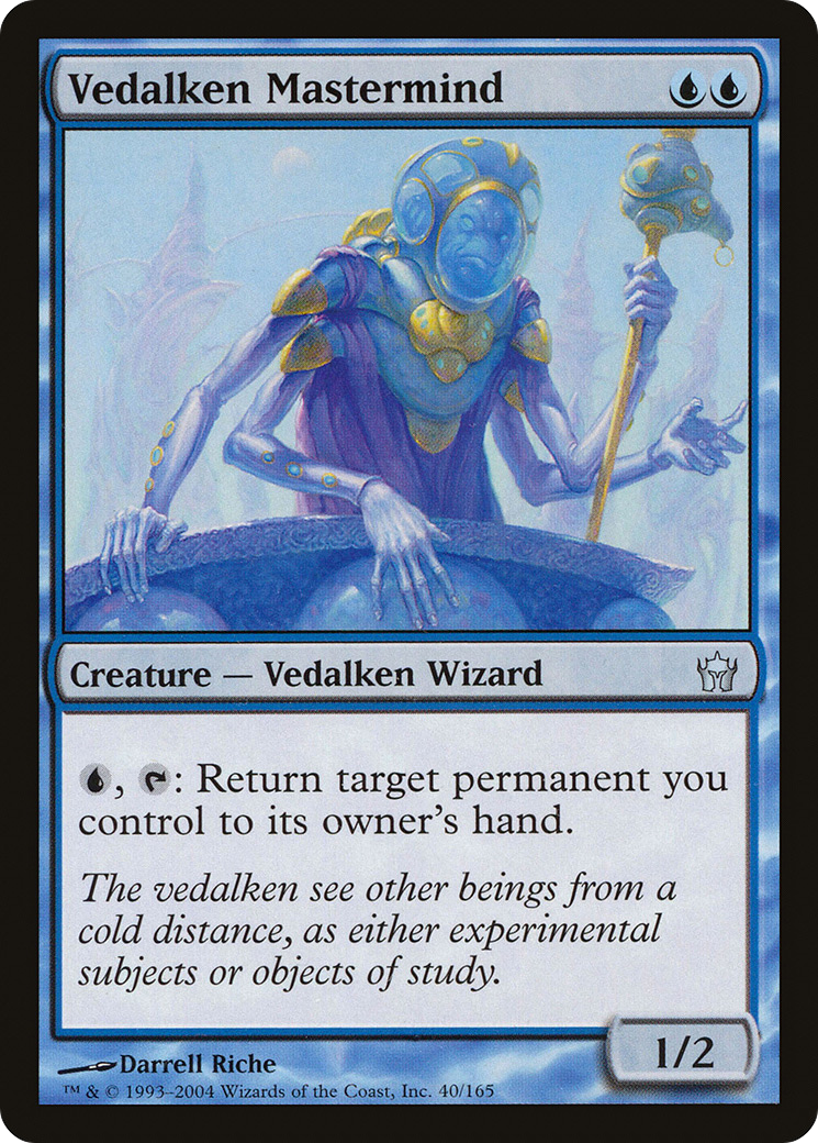 Image of Vedalken Mastermind (5DN-040) - Fifth Dawn Foil
