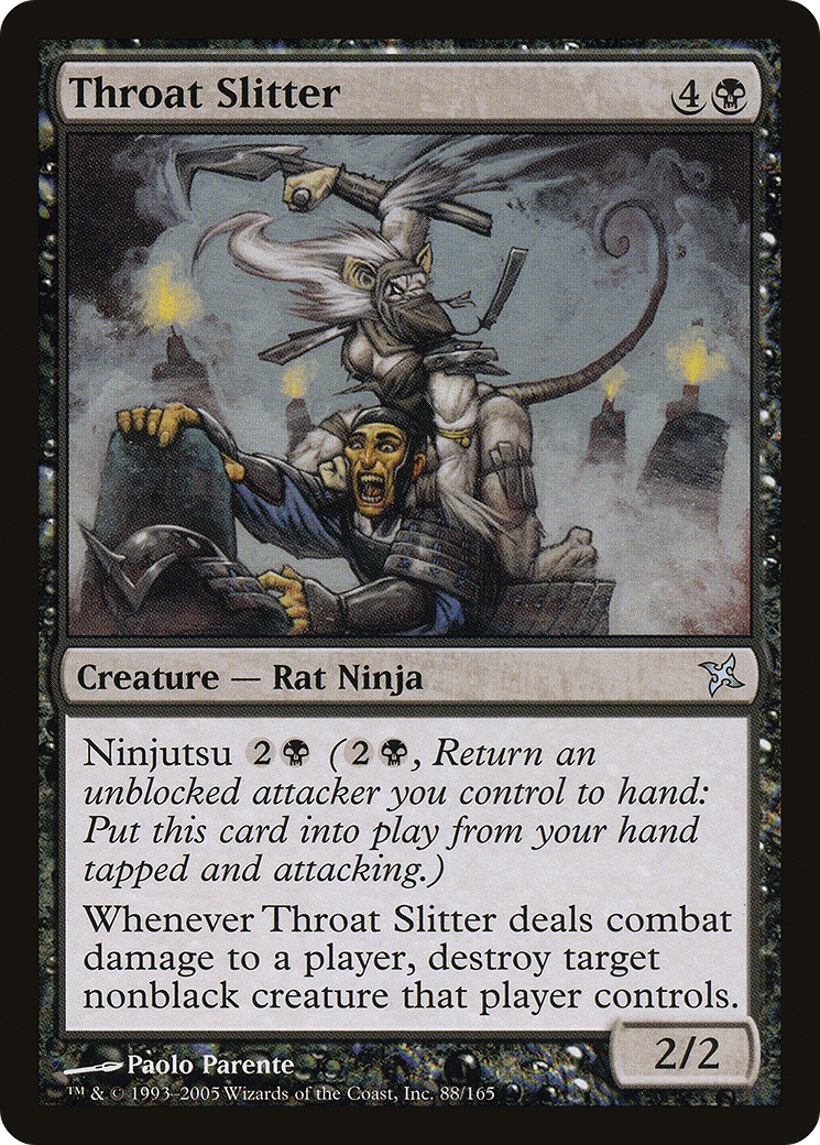 Image of Throat Slitter (BOK-088) - Betrayers of Kamigawa