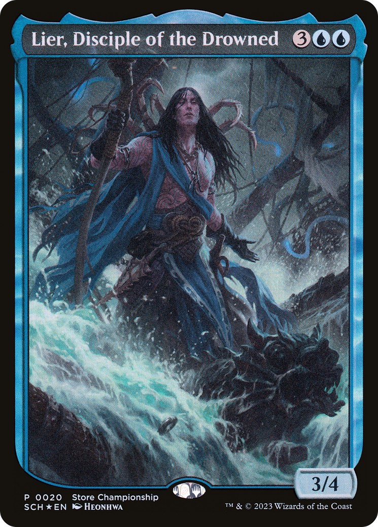 Image of Lier, Disciple of the Drowned (GAME-020) - Store Championships Foil