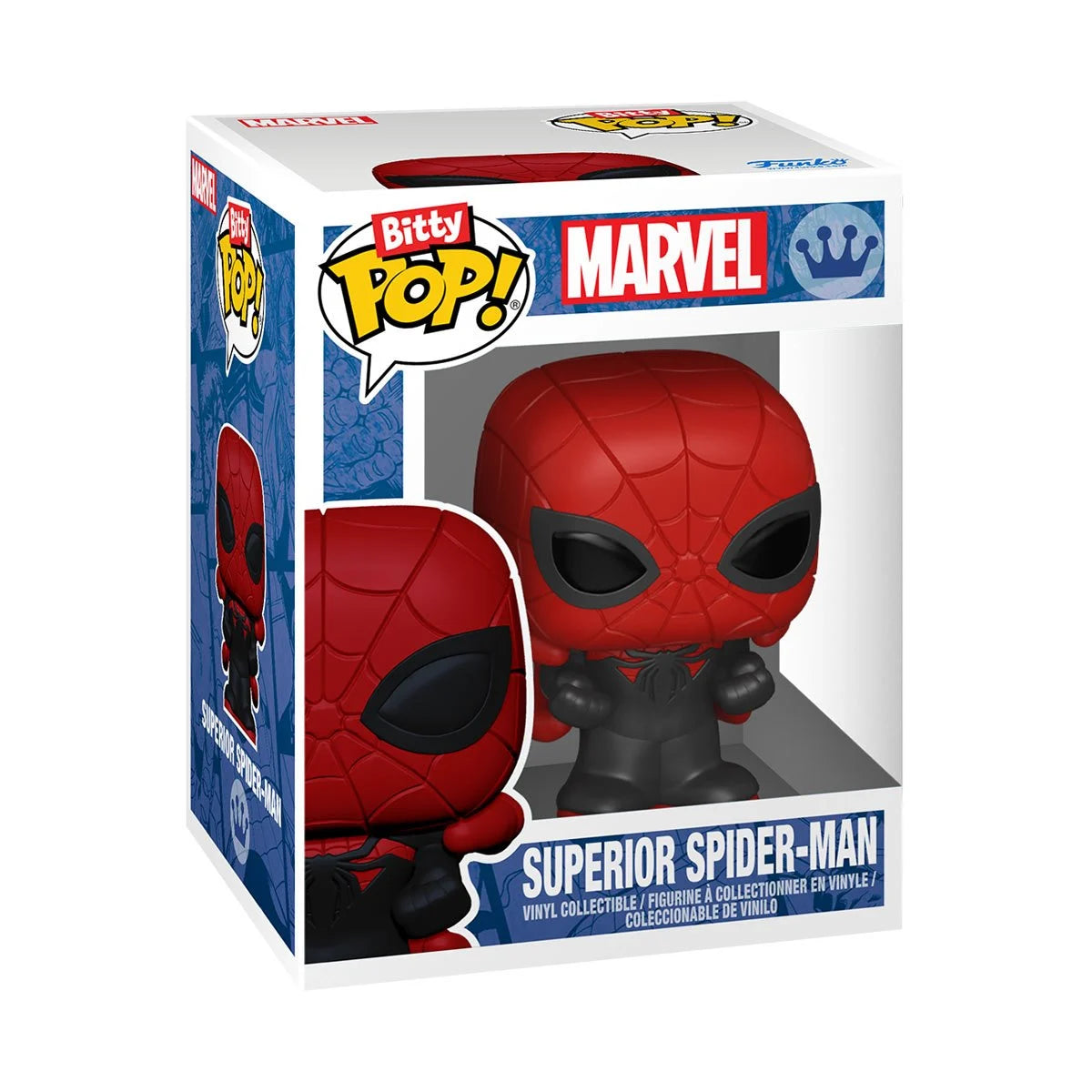 Image of Spider-Man Peter Parker Funko Bitty Pop! Mini-Figure 4-Pack