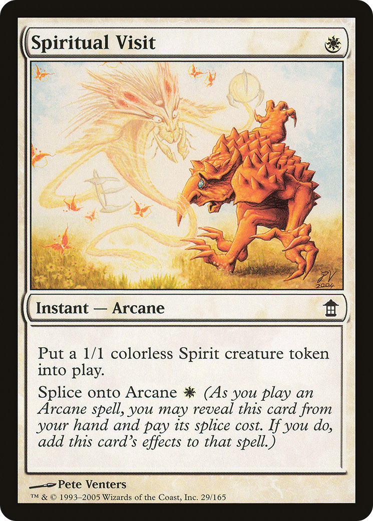 Image of Spiritual Visit (SOK-029) - Saviors of Kamigawa Foil
