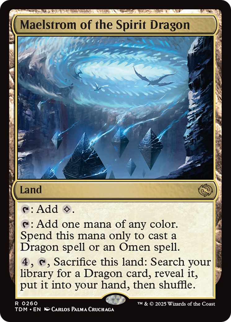 Image of Maelstrom of the Spirit Dragon (TDM-260) - Tarkir: Dragonstorm