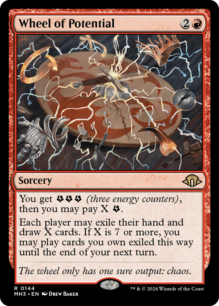 Image of Wheel of Potential (MH3-144) - Modern Horizons 3 Foil