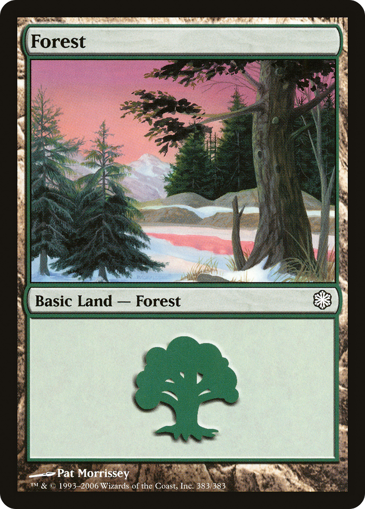 Image of Forest (383) (CTD-383) - Coldsnap Theme Decks