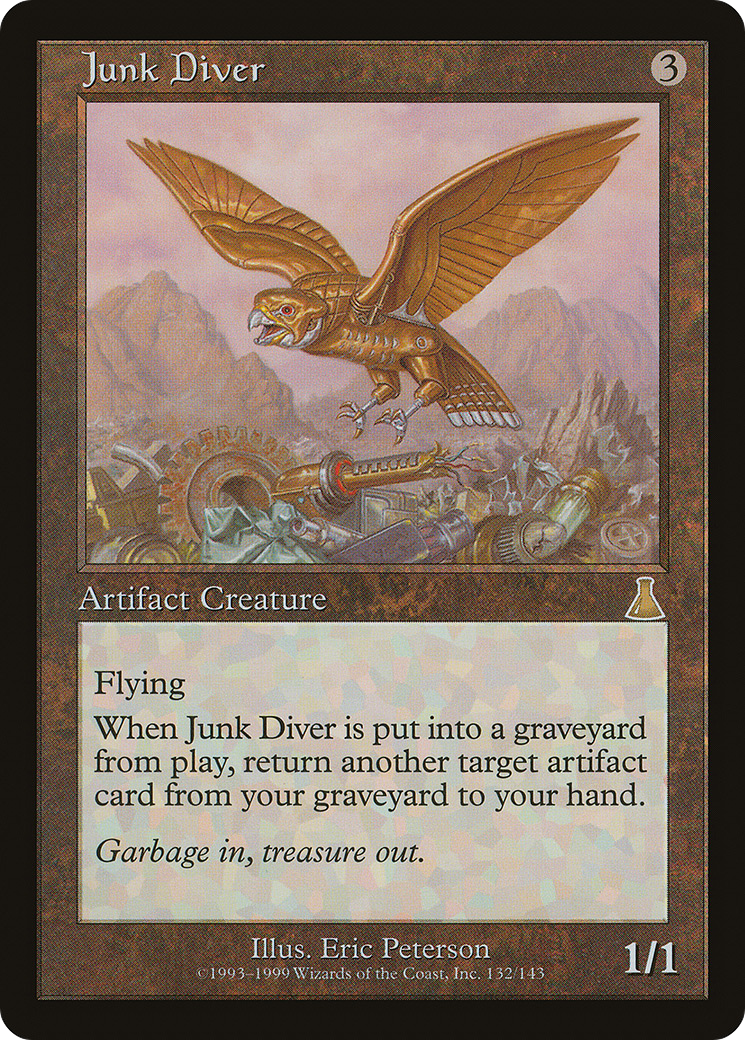 Image of Junk Diver (UDS-132) - Urza's Destiny Foil