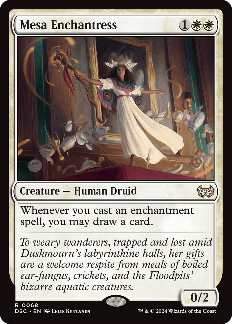 Image of Mesa Enchantress (DSC-068) - Duskmourn: House of Horror Commander